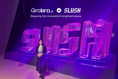 GroBro.ai leadership attending Slush 2025 for global EdTech collaboration